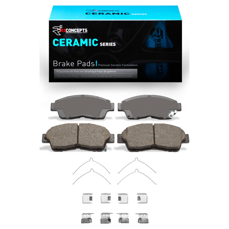 Toyota Camry Brake Pads - Front - R1 Concepts - Ceramic - `97-`01